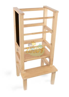 Učiaca veža Žirafa s tabuľou